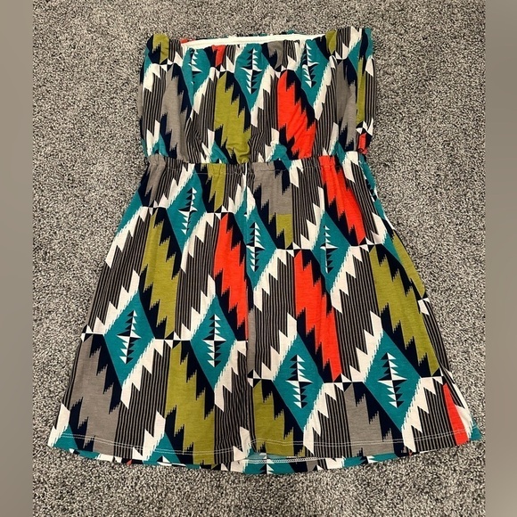 Three Pink Hearts Mini Dress - Picture 2 of 5